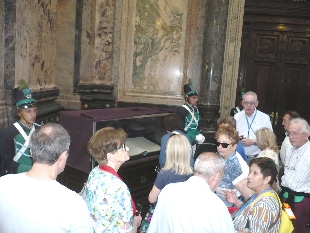 Di fronte alla Costituzione dell'Uruguay